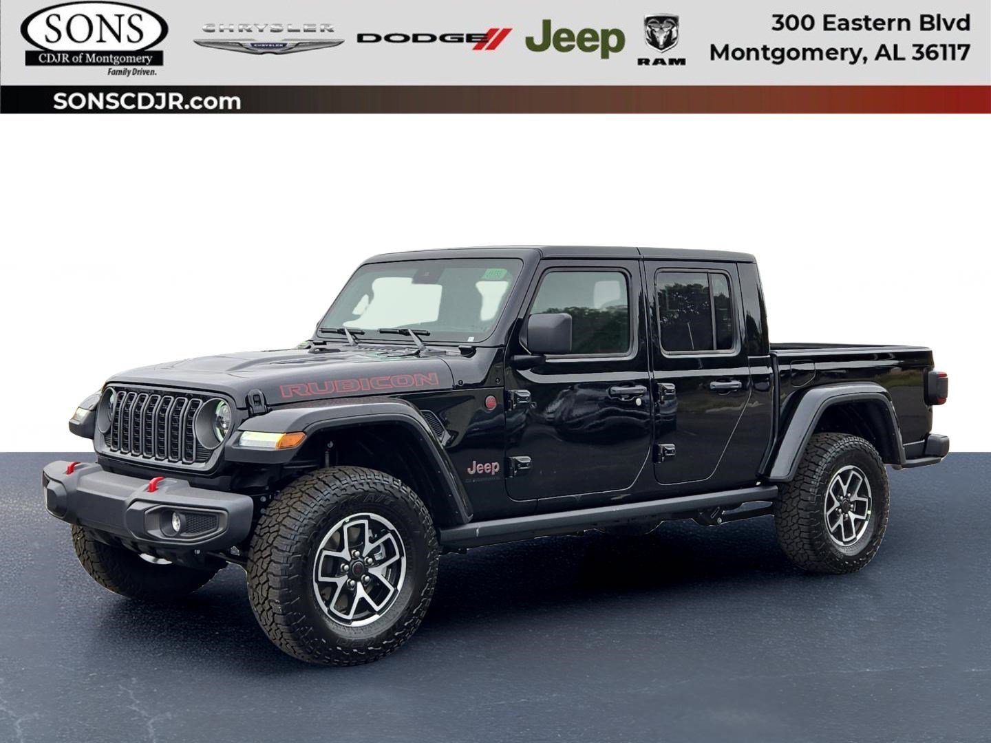 New 2025 Jeep Gladiator Rubicon w/ Convenience Group