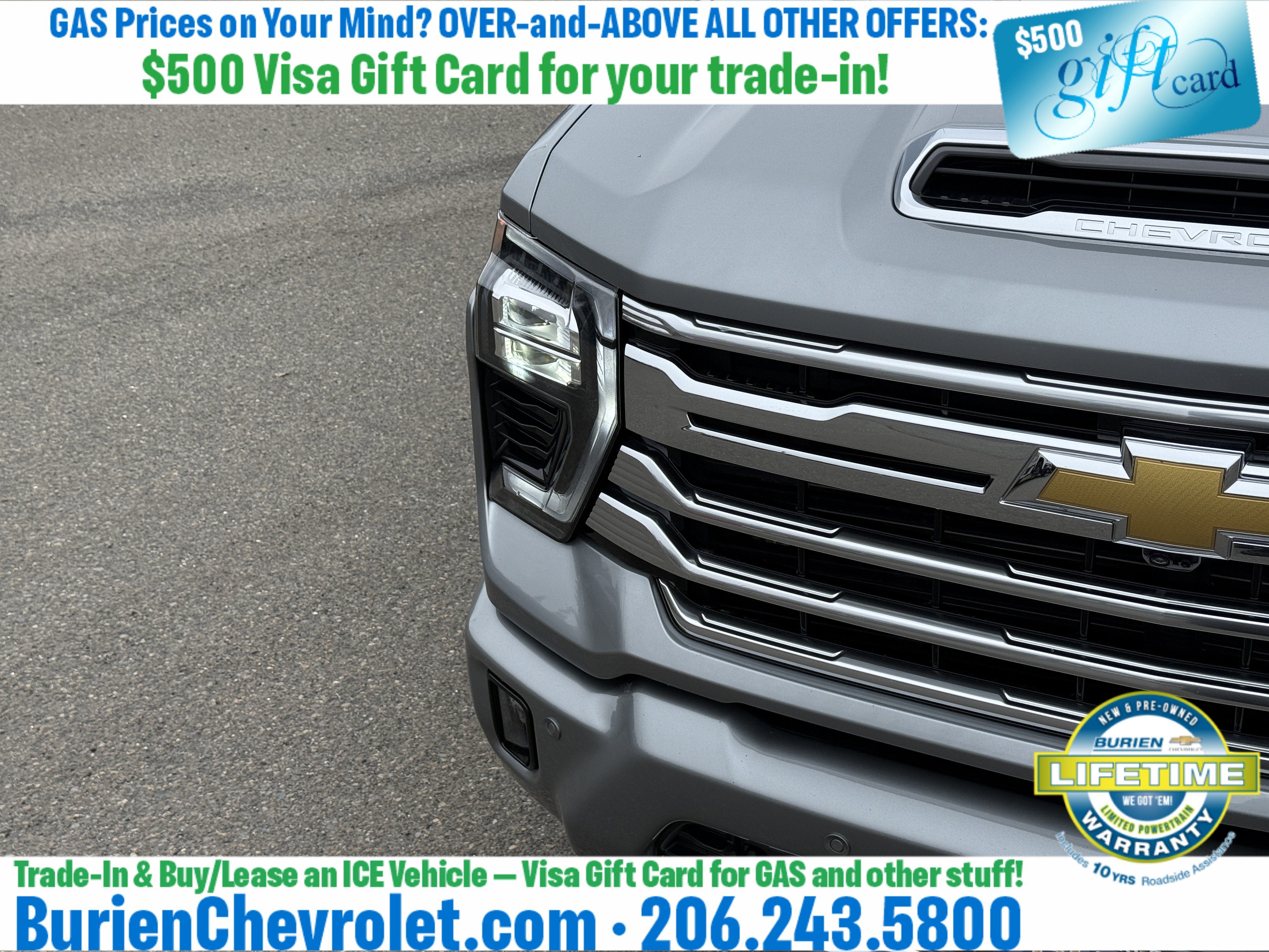 Used 2024 Chevrolet Silverado 3500 High Country w/ High Country Premium Package AWD/4WD image 44