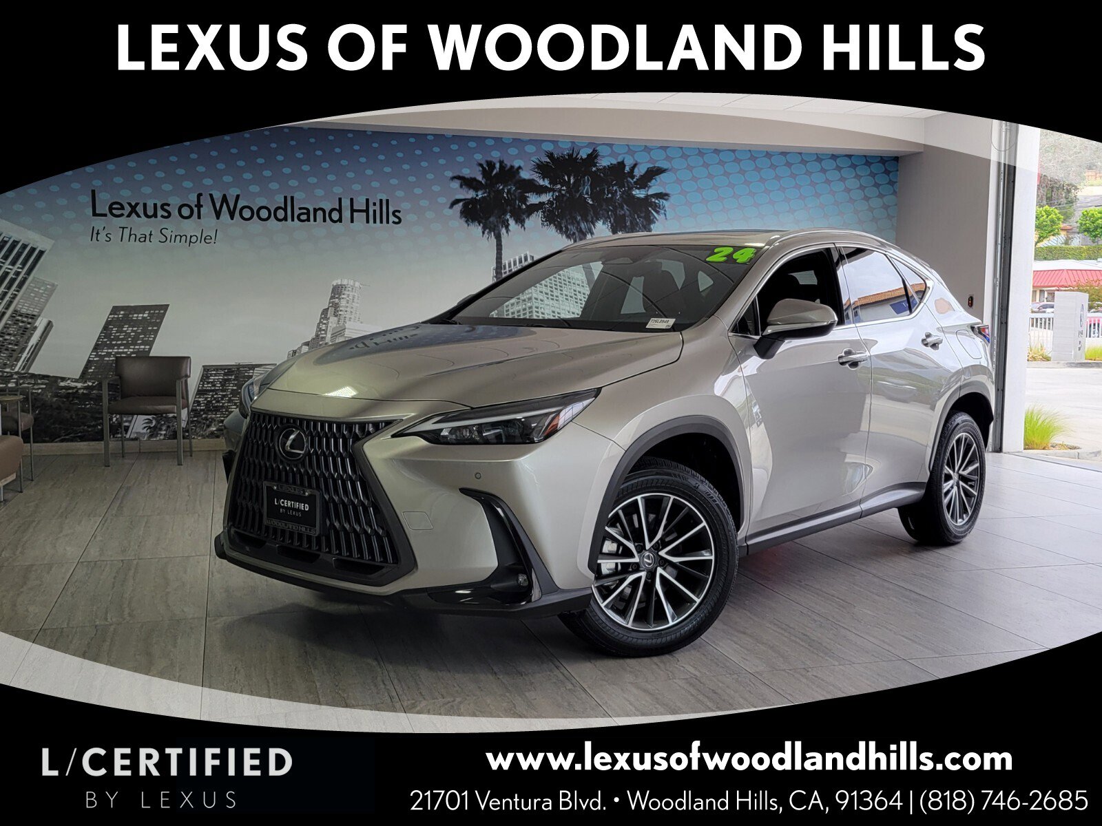Certified 2024 Lexus NX 350h AWD