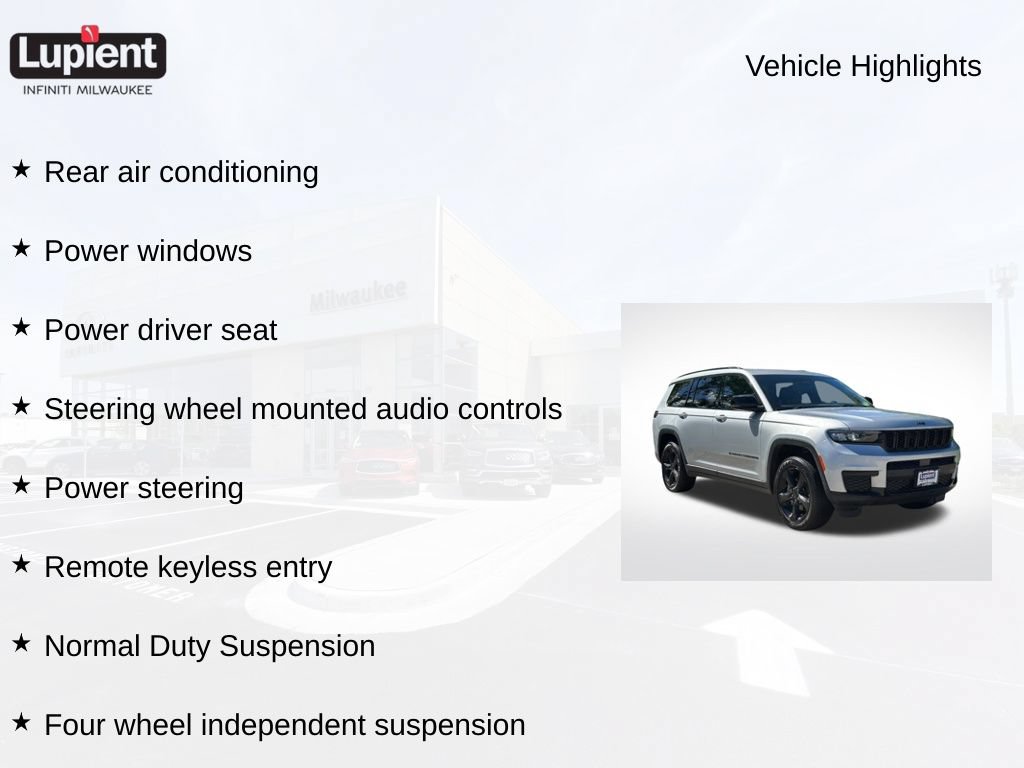 Used 2024 Jeep Grand Cherokee L Altitude AWD/4WD image 4