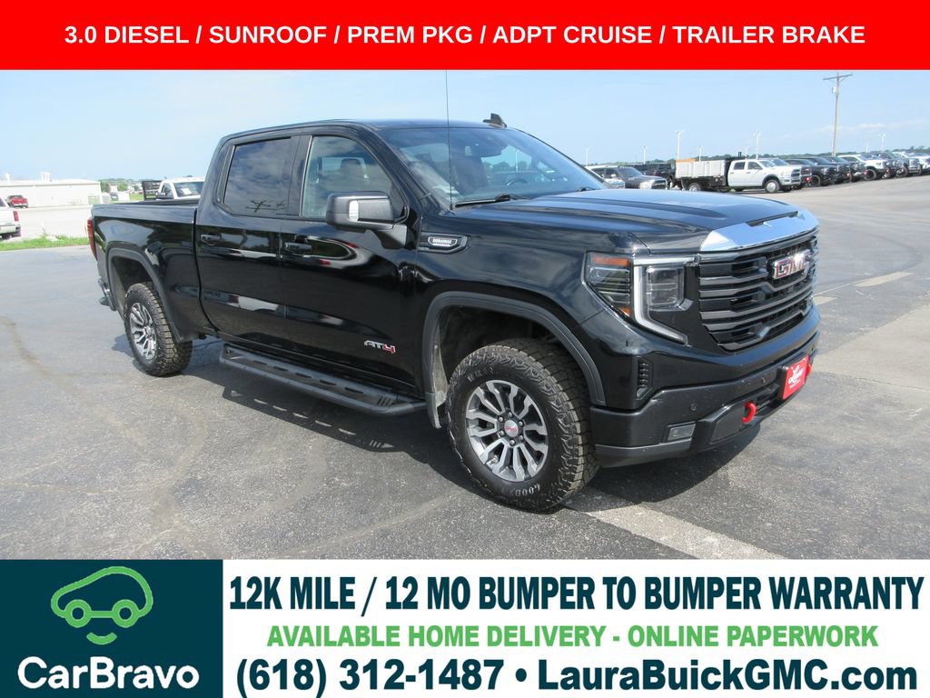 Certified 2023 GMC Sierra 1500 AT4 w/ AT4 Premium Package AWD/4WD image 1