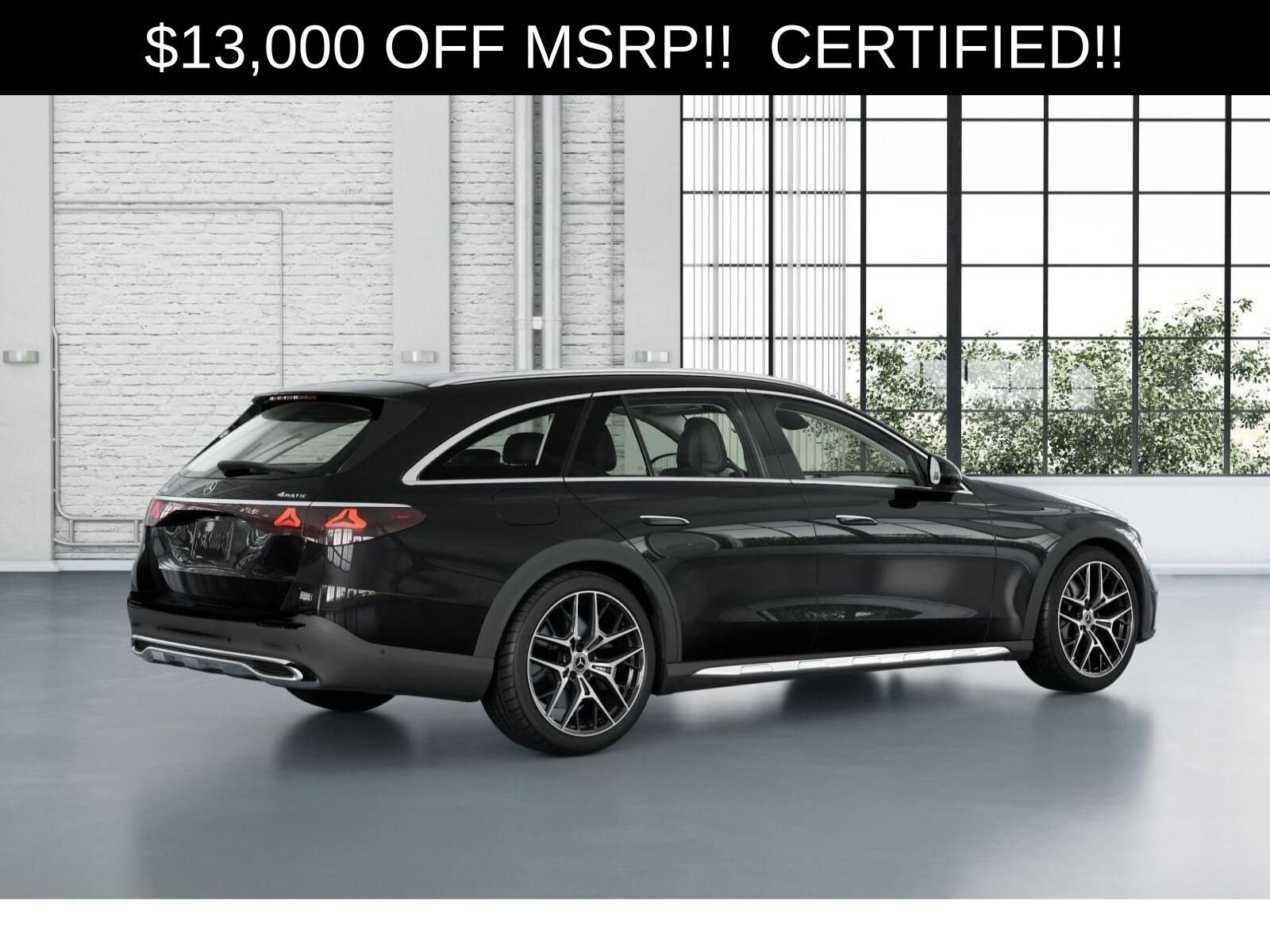 New 2025 Mercedes-Benz E 450 4MATIC All-Terrain Wagon image 20