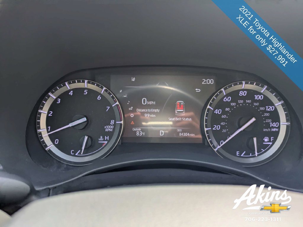 Used 2021 Toyota Highlander XLE FWD image 27