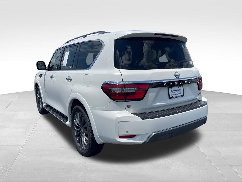 Certified 2024 Nissan Armada Platinum w/ Captain's Chairs Package AWD/4WD image 3