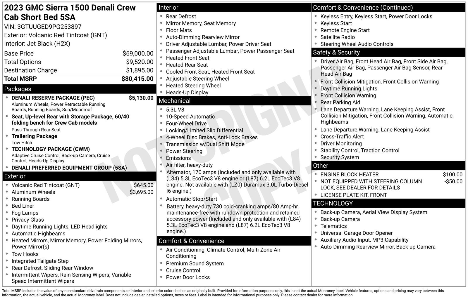 Used 2023 GMC Sierra 1500 Denali w/ Denali Reserve Package image 4