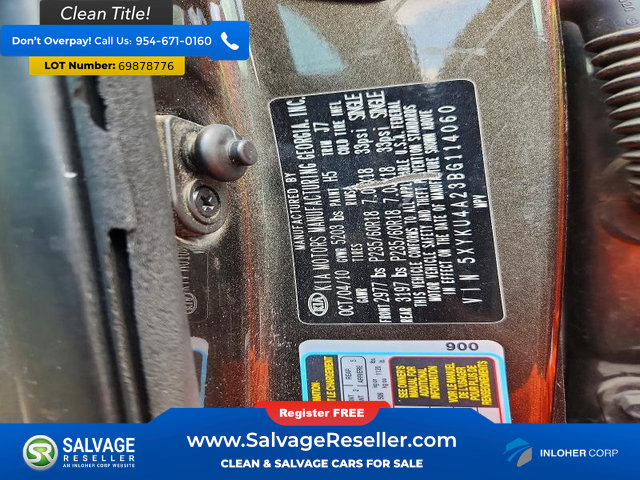 Used 2011 Kia Sorento EX w/ Premium Pkg FWD image 17