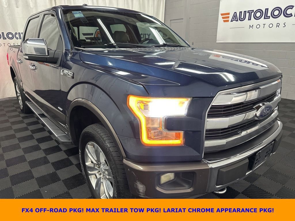 Used 2015 Ford F150 Lariat w/ Equipment Group 502A Luxury