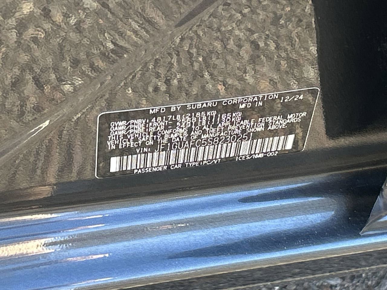 Certified 2025 Subaru Impreza 2.0i Sport image 28