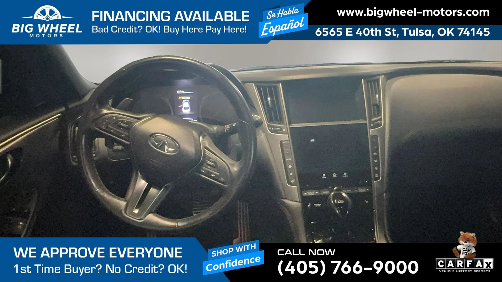 Used 2018 INFINITI Q50 Red Sport 400 w/ Cargo Package (L95) AWD/4WD image 8