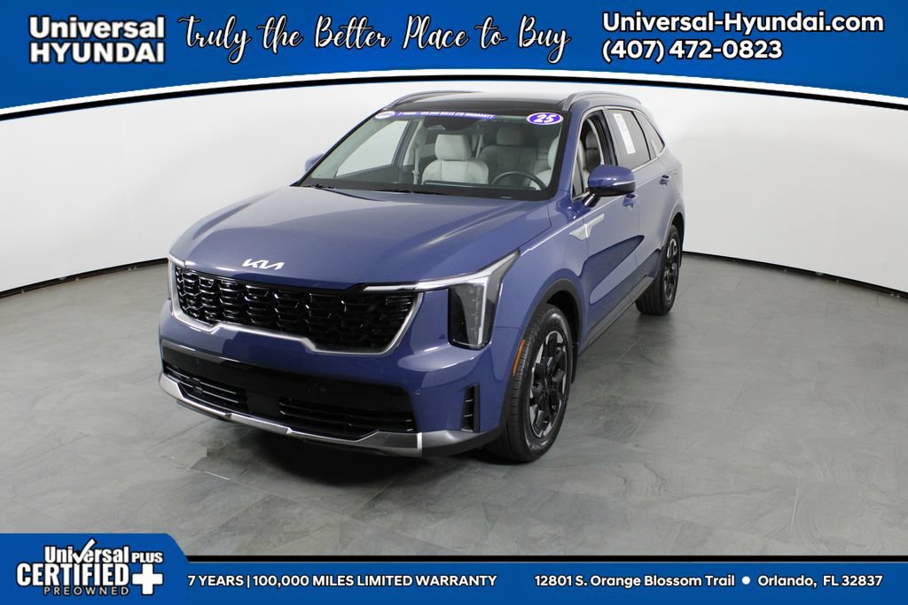 Used 2025 Kia Sorento S w/ Panoramic Sunroof Package