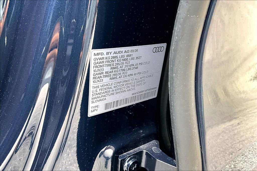 New 2026 Audi SQ8 Prestige AWD/4WD image 30