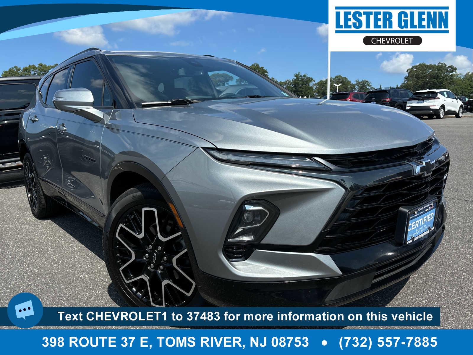 Certified 2024 Chevrolet Blazer RS