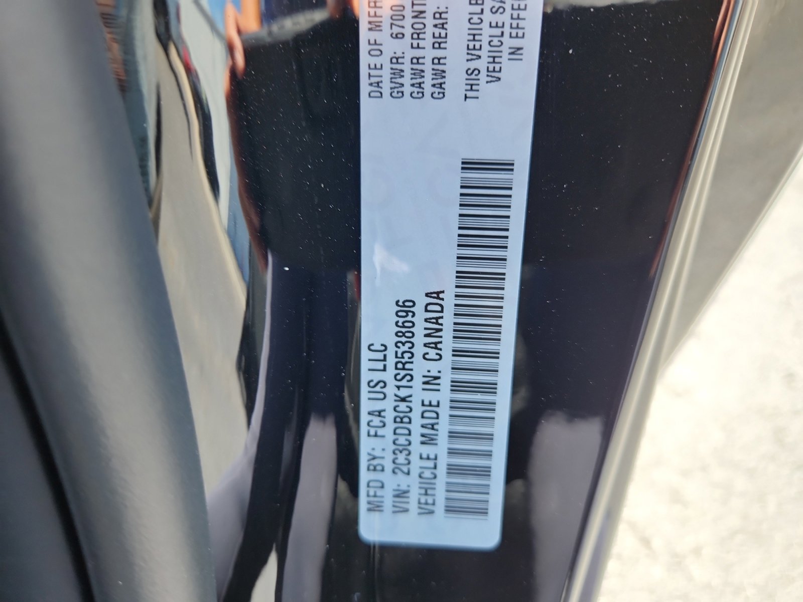 New 2025 Dodge Charger R/T w/ Quick Order Package 25M R/T image 25