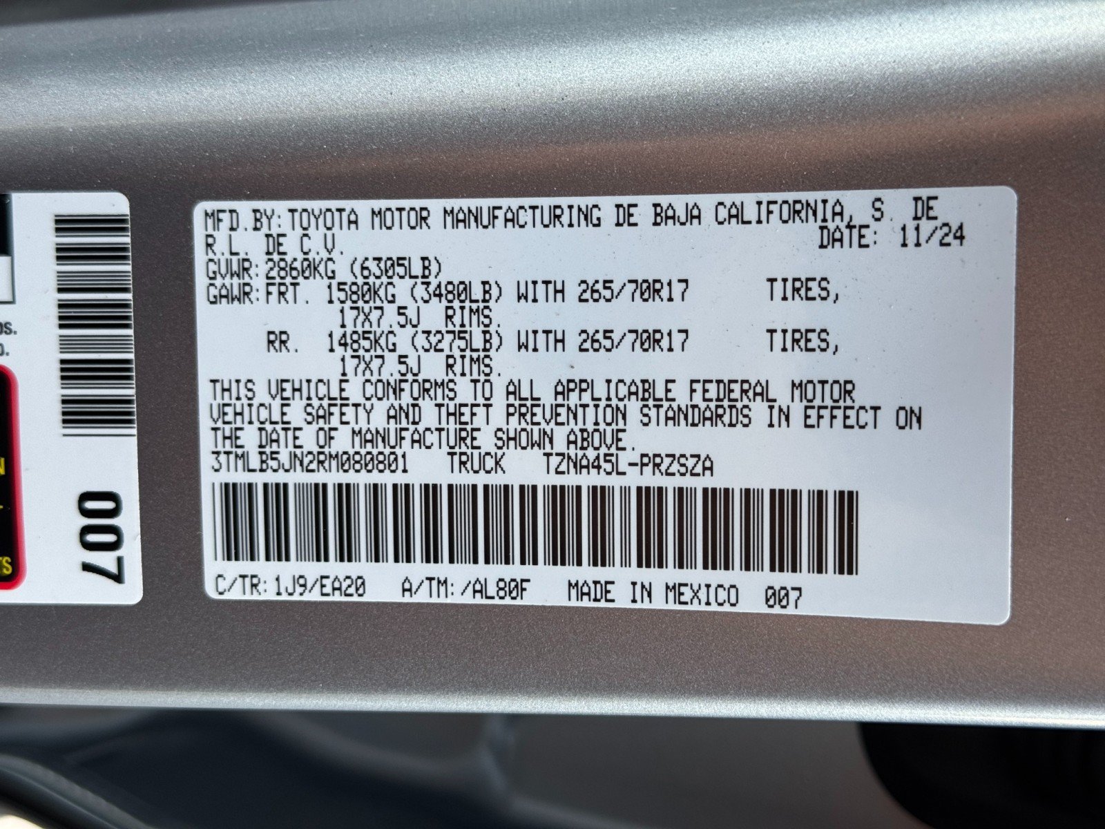 Used 2024 Toyota Tacoma TRD Off-Road w/ TRD Off Road Premium Package AWD/4WD image 46