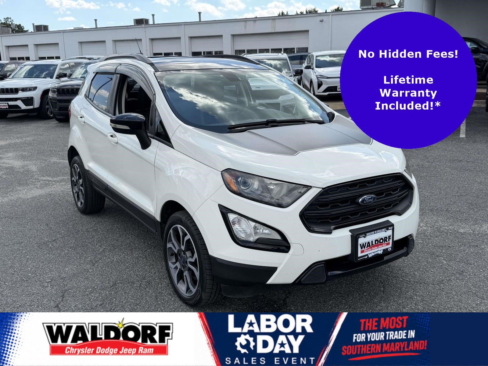 Used 2020 Ford EcoSport SES w/ SES Black Appearance Package AWD/4WD image 1