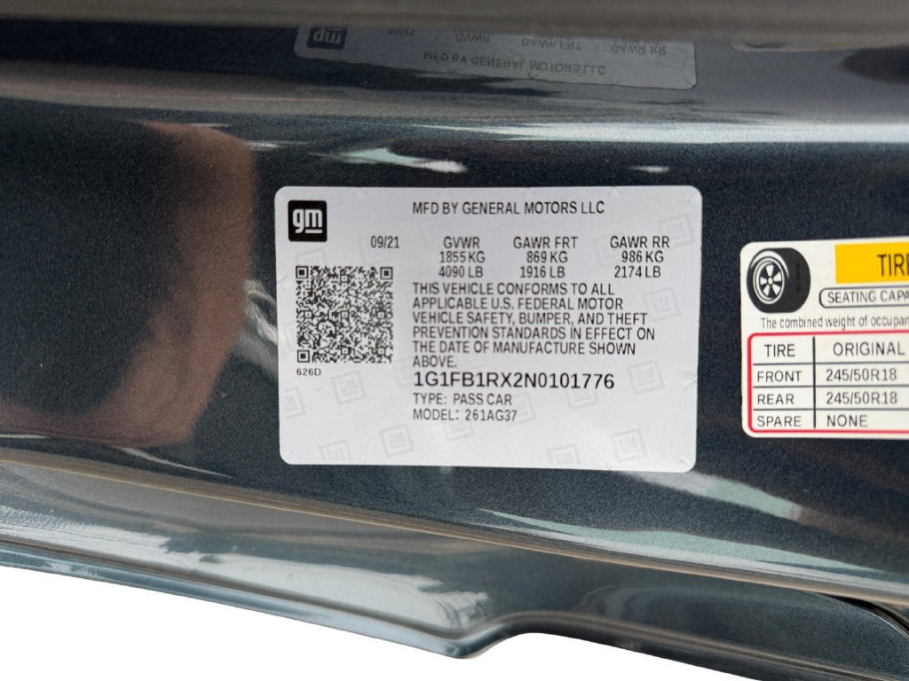 Used 2022 Chevrolet Camaro LS RWD image 37