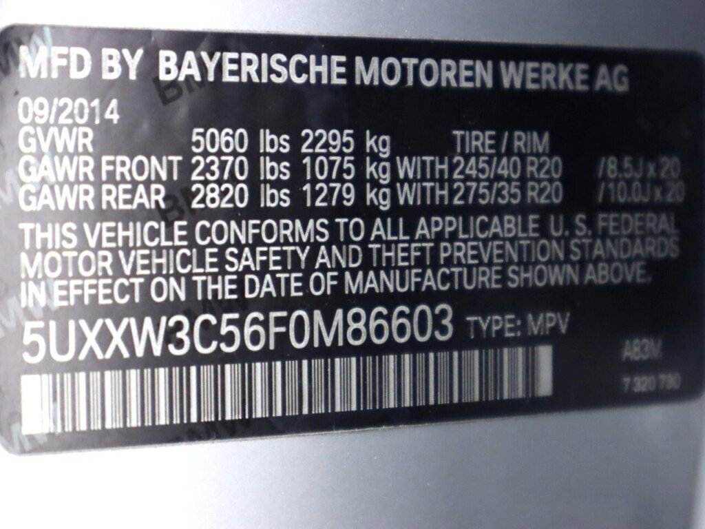 Used 2015 BMW X4 xDrive28i AWD/4WD image 46