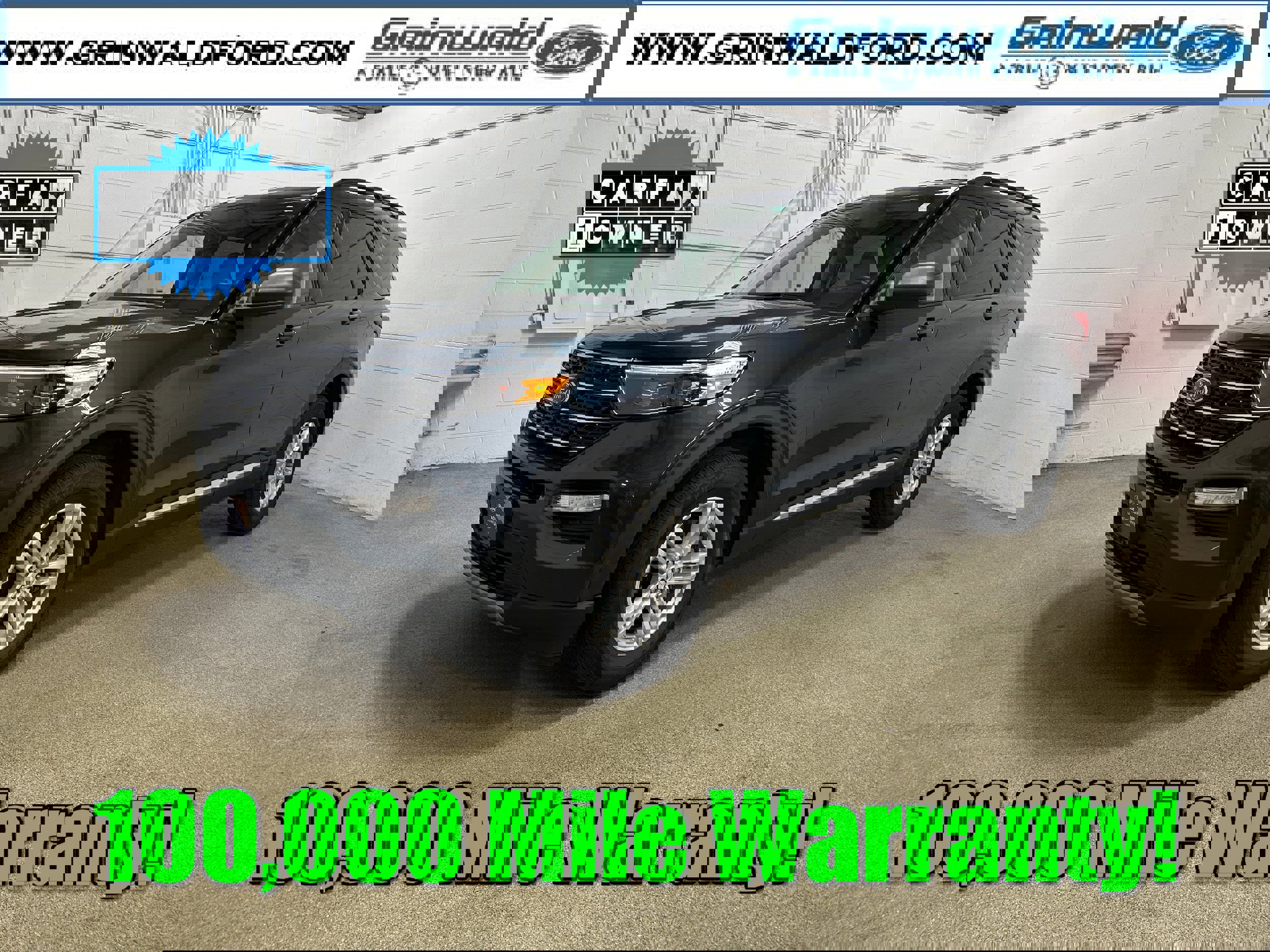 Certified 2023 Ford Explorer XLT w/ Equipment Group 202A