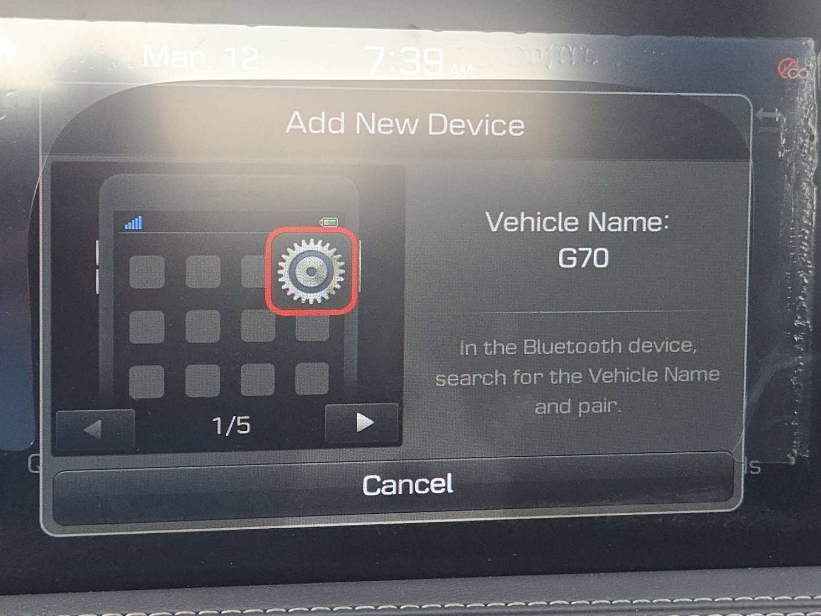 Used 2020 Genesis G70 3.3T w/ Prestige Package image 9