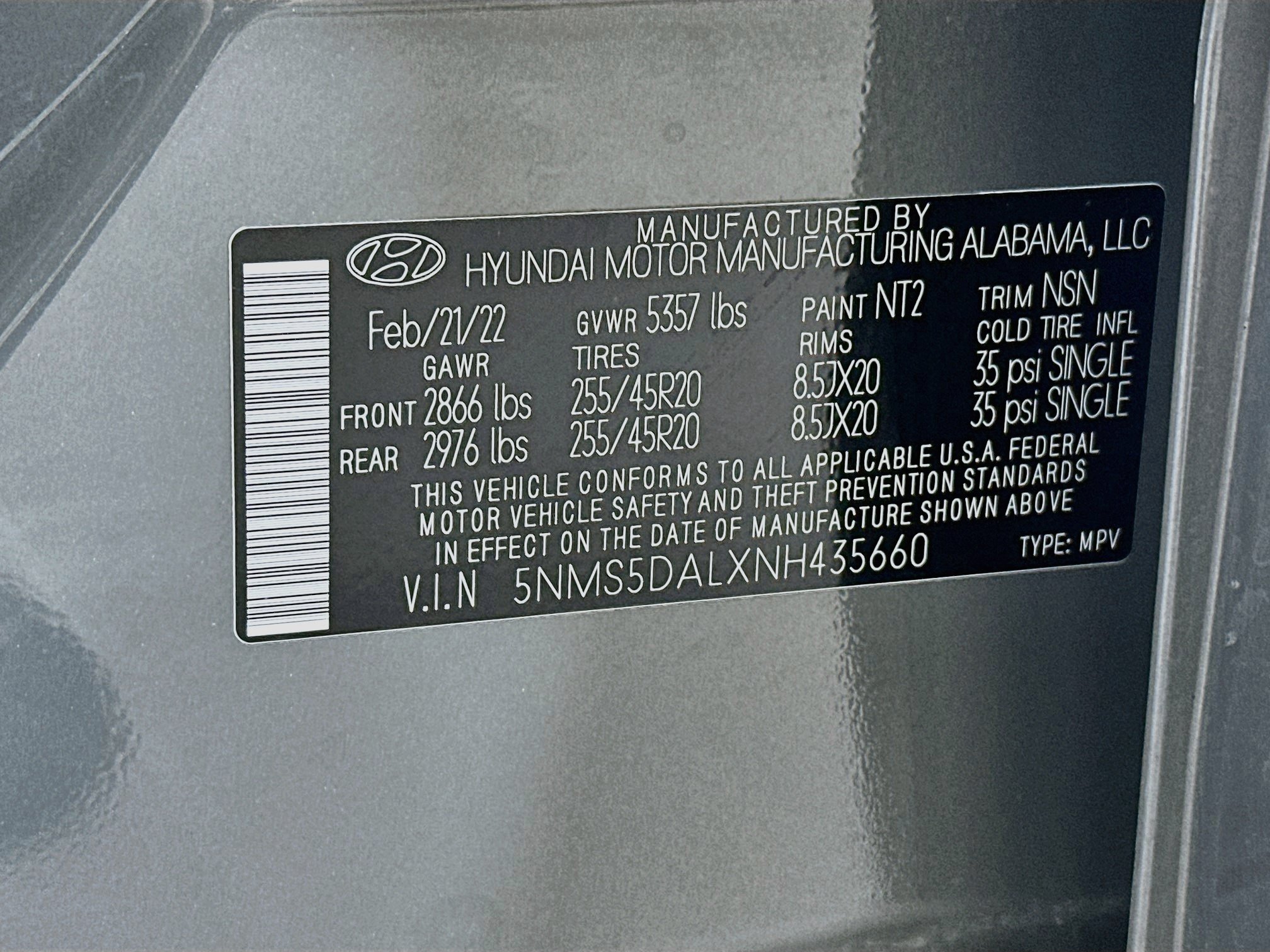 Used 2022 Hyundai Santa Fe Calligraphy AWD/4WD image 31