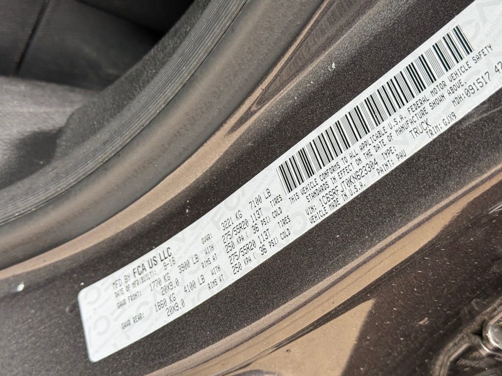 Used 2019 RAM 1500 Laramie w/ Sport Appearance Package image 12