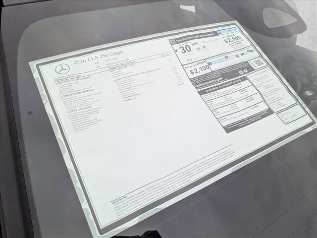 New 2026 Mercedes-Benz CLA 250 image 18