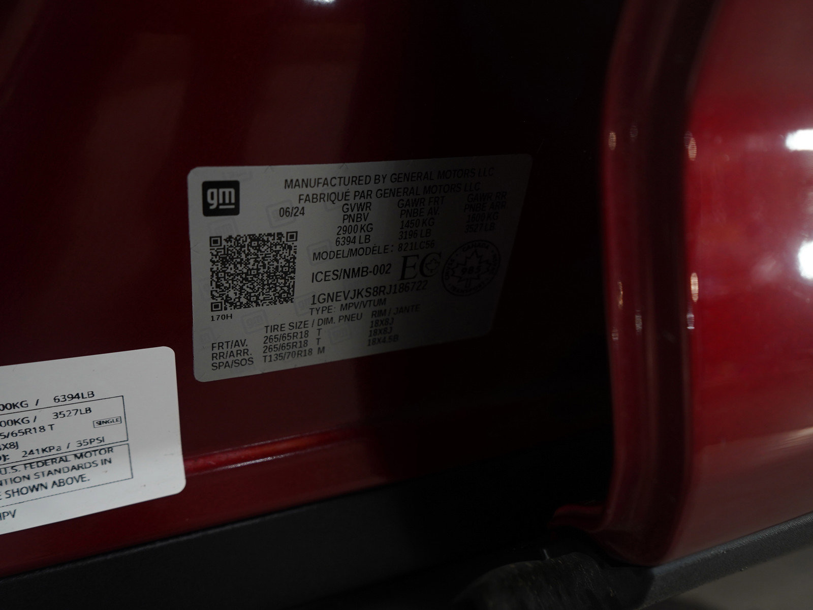 Used 2024 Chevrolet Traverse Z71 image 23