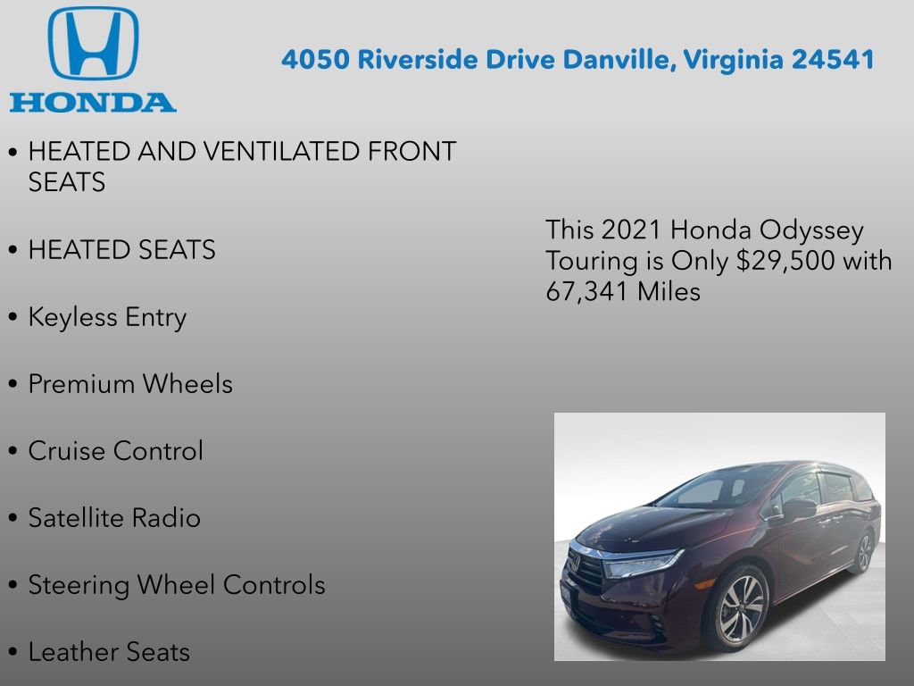 Used 2021 Honda Odyssey Touring image 7