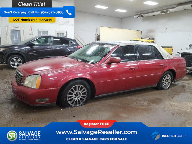 Used 2003 Cadillac De Ville DHS w/ Safety & Security Package FWD image 1