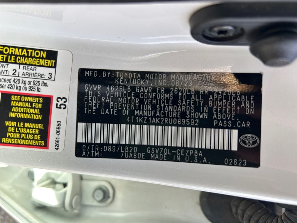 Used 2024 Toyota Camry XSE w/ Navigation Package FWD image 32