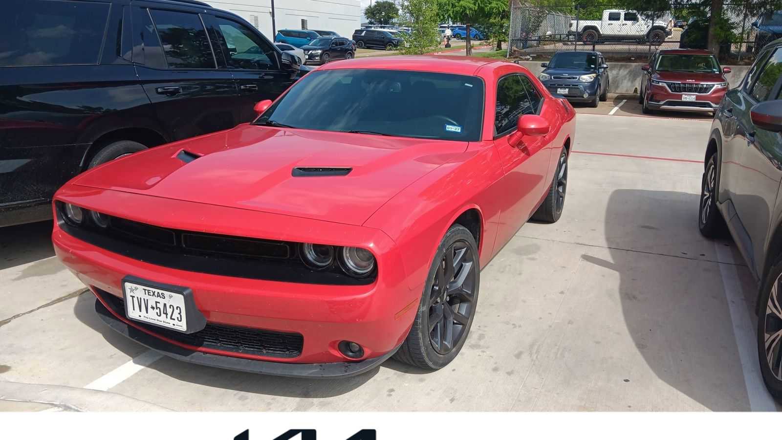 Used 2023 Dodge Challenger SXT w/ Blacktop Package RWD image 1