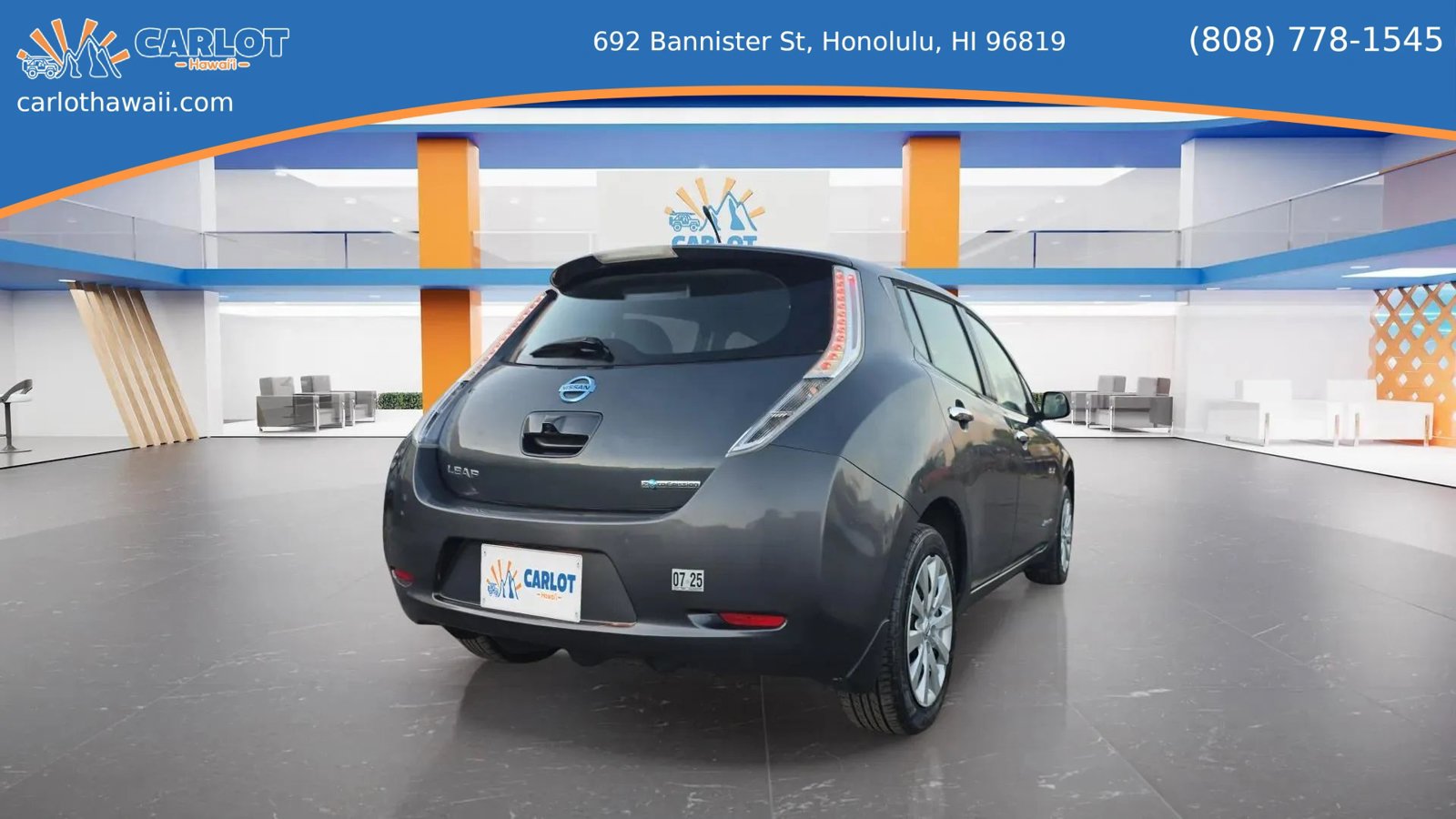 Used 2015 Nissan Leaf SL w/ Premium Package FWD image 9