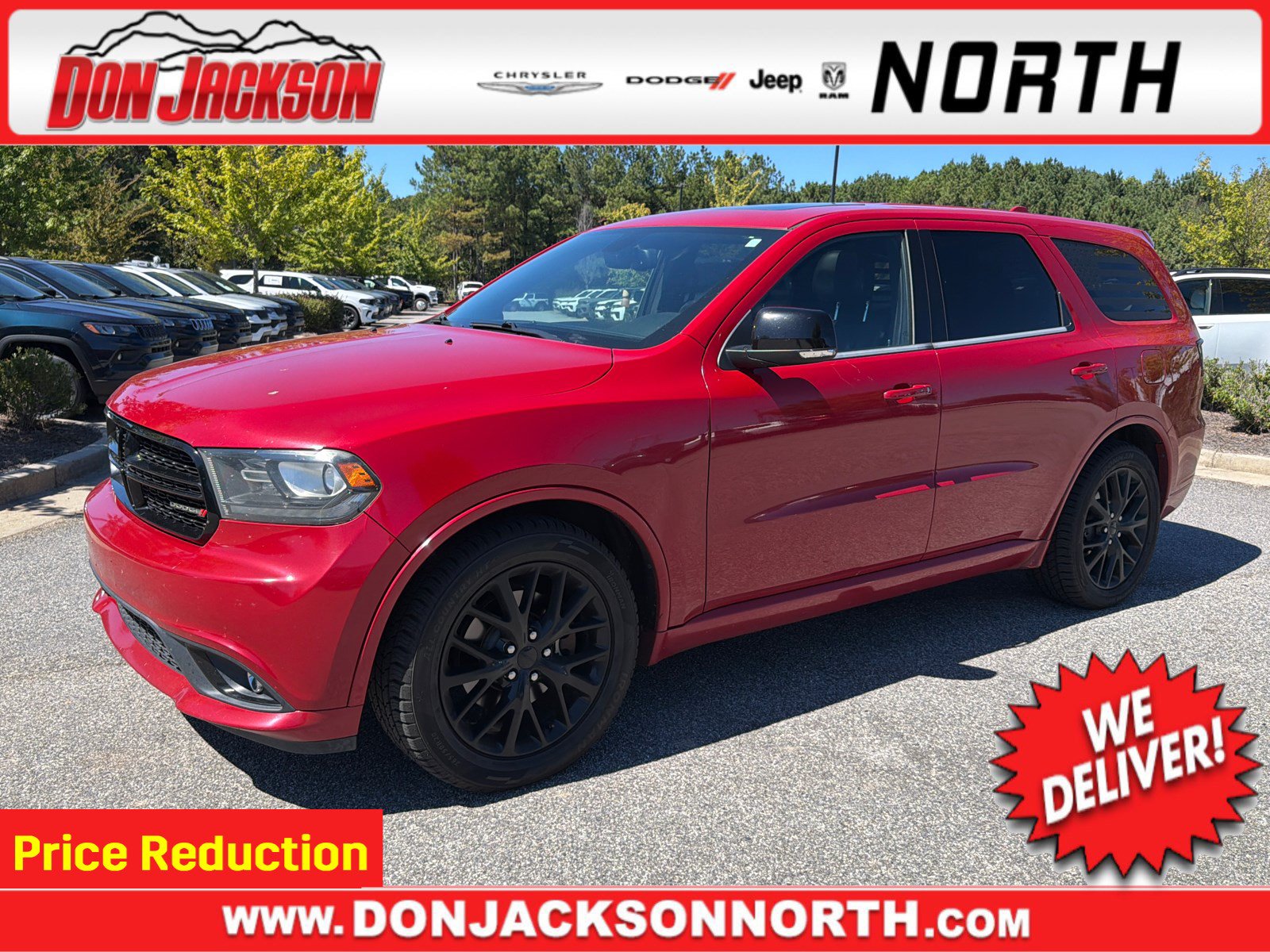 Used 2015 Dodge Durango R/T w/ Blacktop Package
