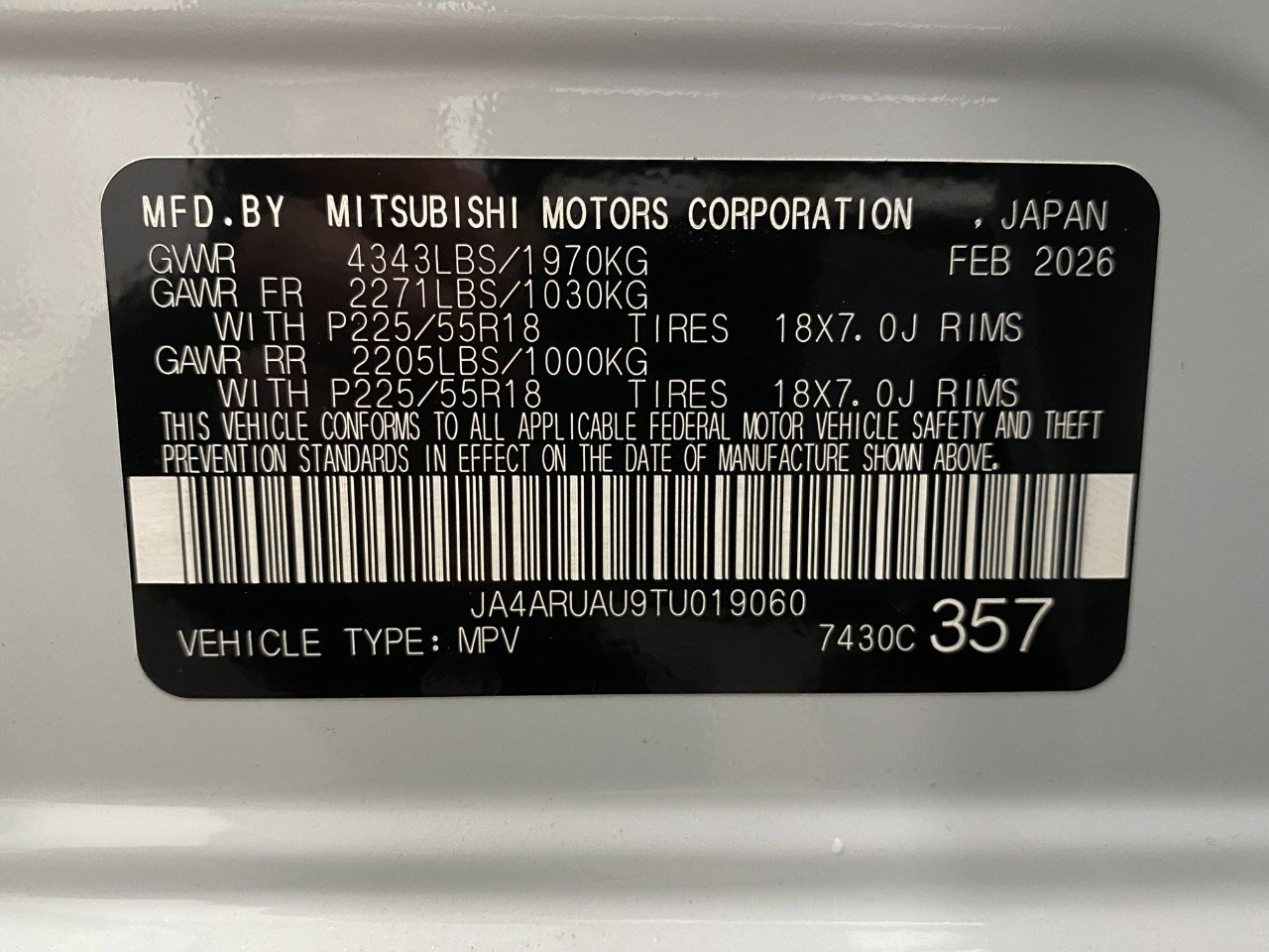 New 2026 Mitsubishi Outlander Sport LE image 29