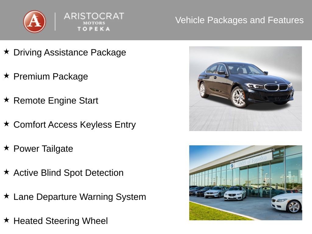 New 2025 BMW 330i xDrive 330i xDrive w/ Premium Package image 4