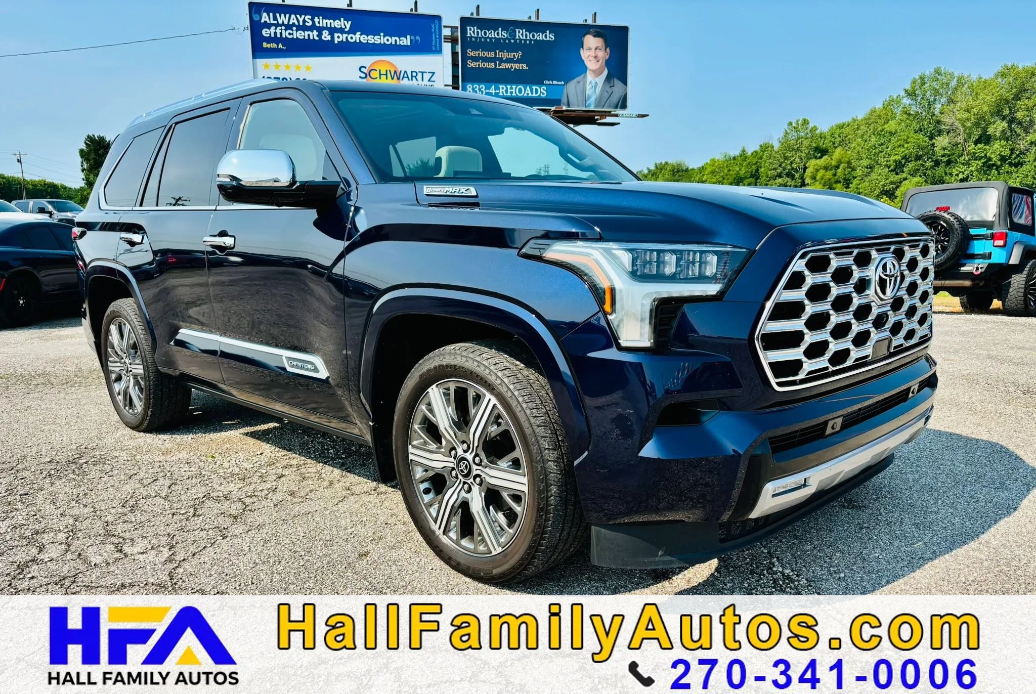 Used 2025 Toyota Sequoia Capstone AWD/4WD image 7