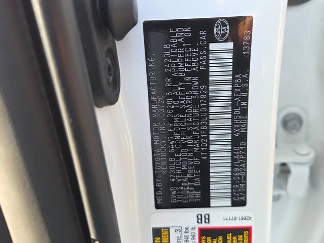 Used 2020 Toyota Avalon Limited w/ Advanced Safety Package FWD image 6