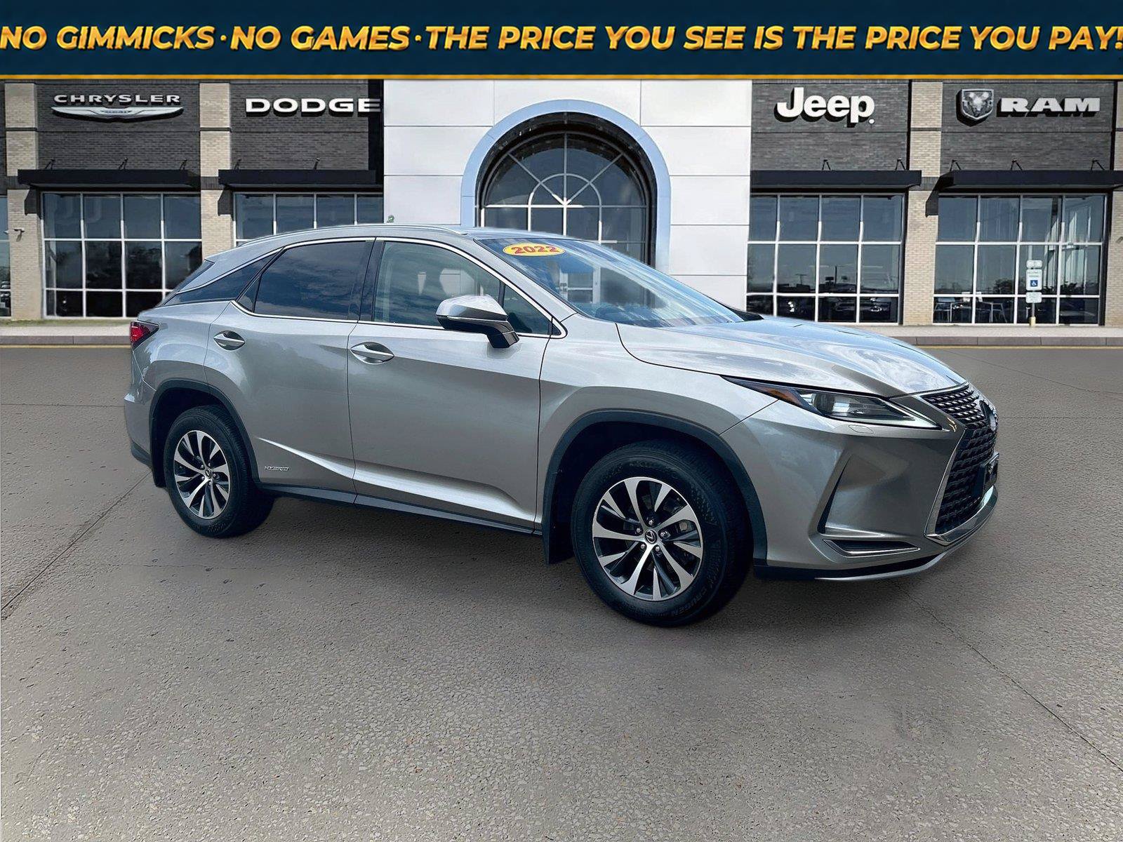 Used 2022 Lexus RX 450h AWD w/ Premium Package