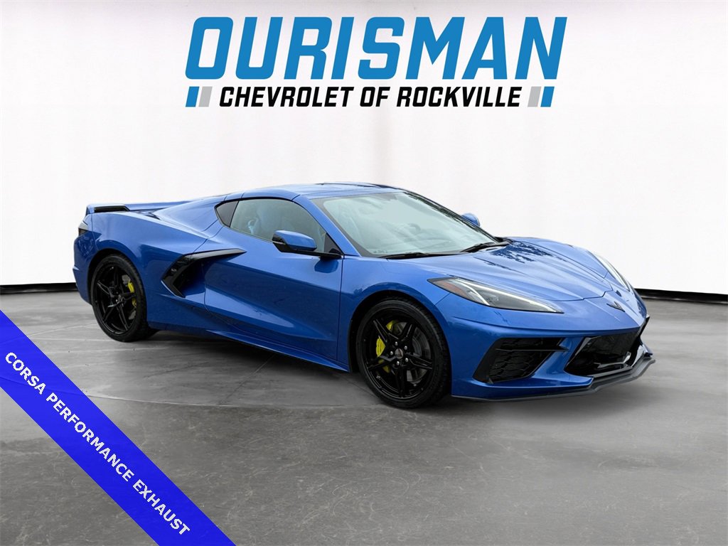 Used 2021 Chevrolet Corvette Stingray Premium Cpe w/ Z51 Performance Package image 1