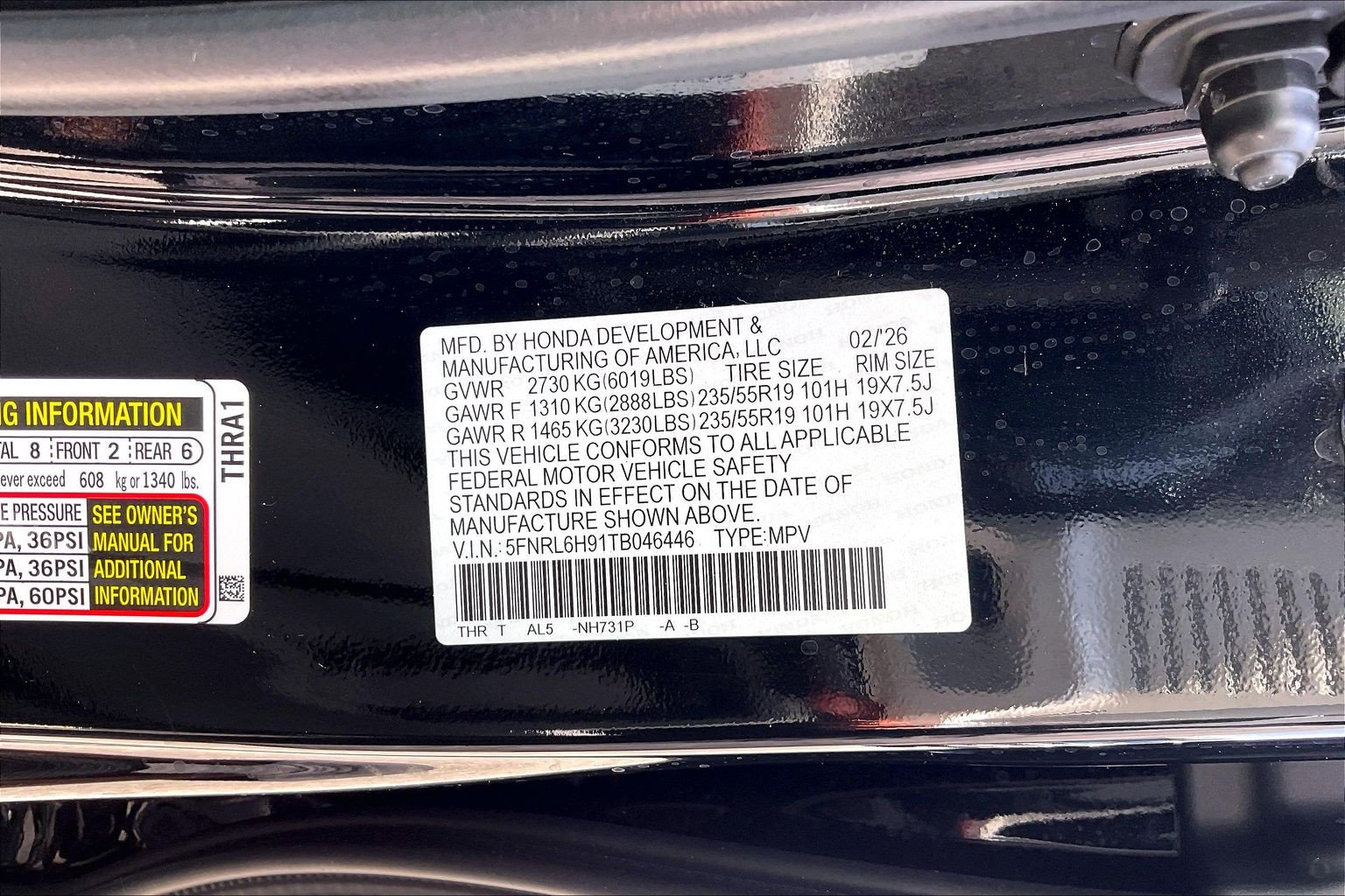 Used 2026 Honda Odyssey Elite image 37