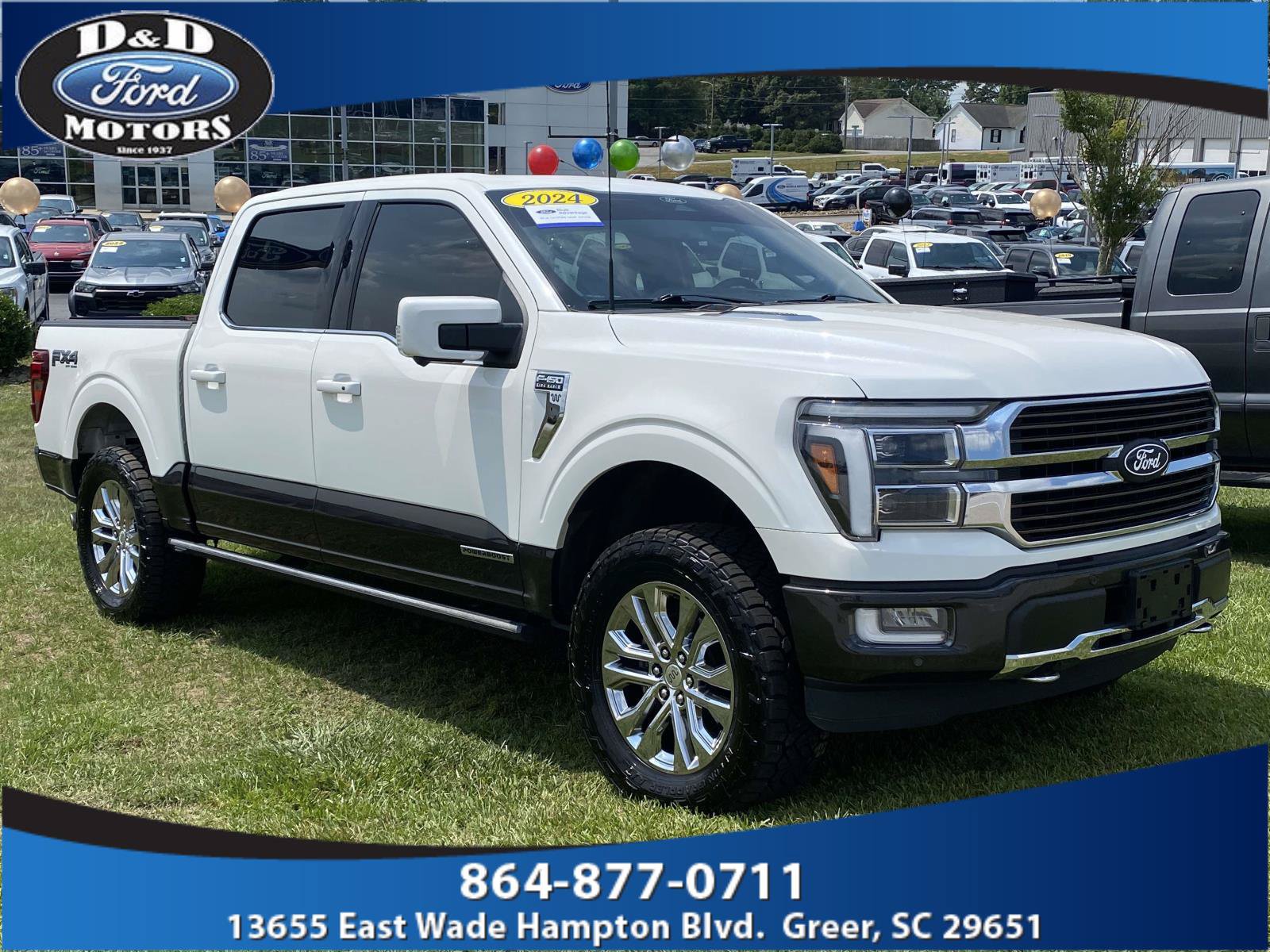 Certified 2024 Ford F150 King Ranch w/ FX4 Off-Road Package