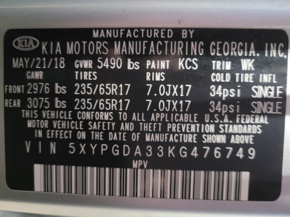 Used 2019 Kia Sorento LX image 33