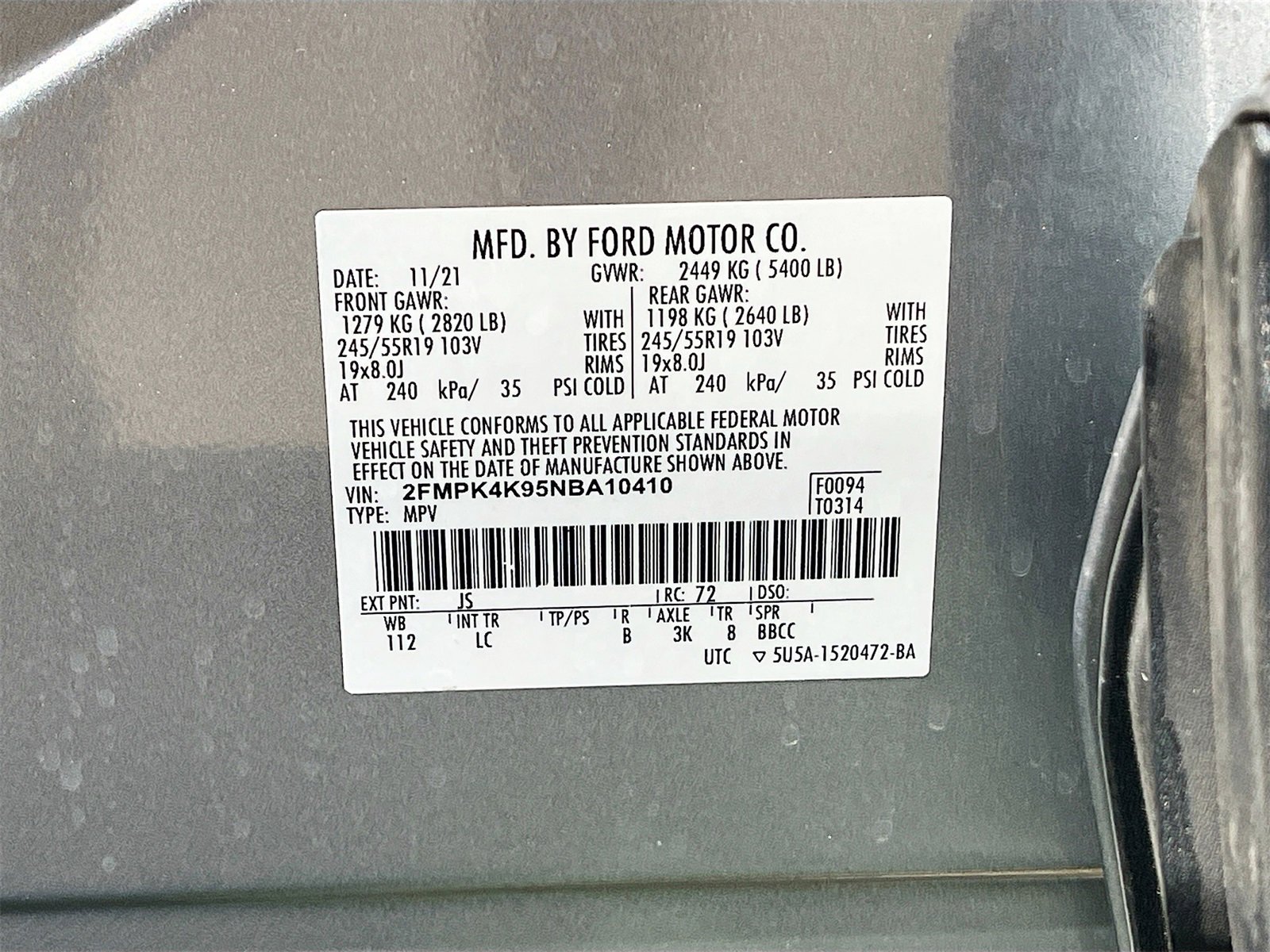 Used 2022 Ford Edge Titanium image 31