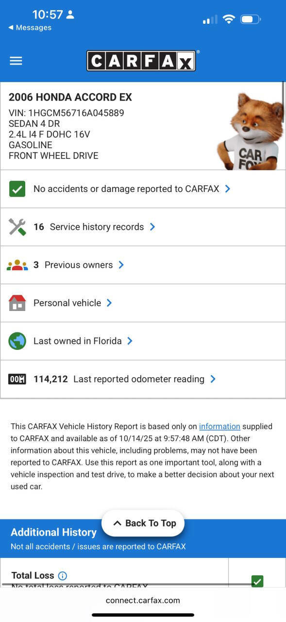 Used 2006 Honda Accord EX image 25