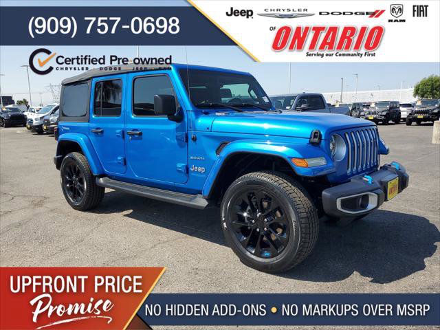 Certified 2022 Jeep Wrangler Unlimited Sahara w/ Safety Group image 1