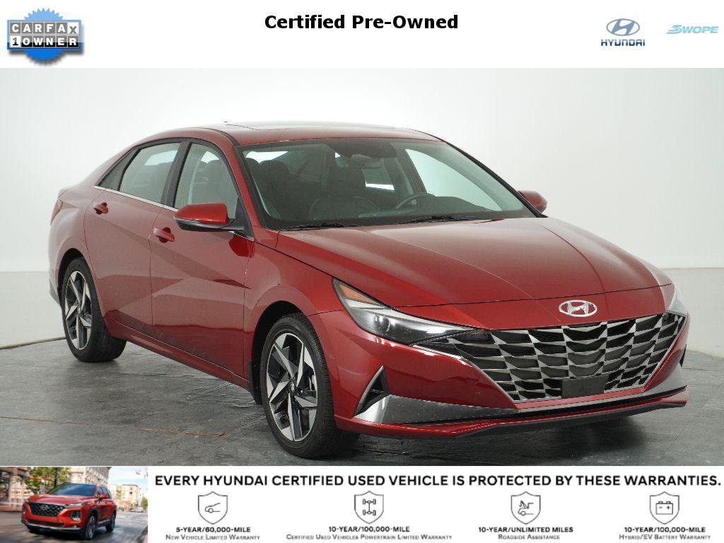 Certified 2023 Hyundai Elantra Limited