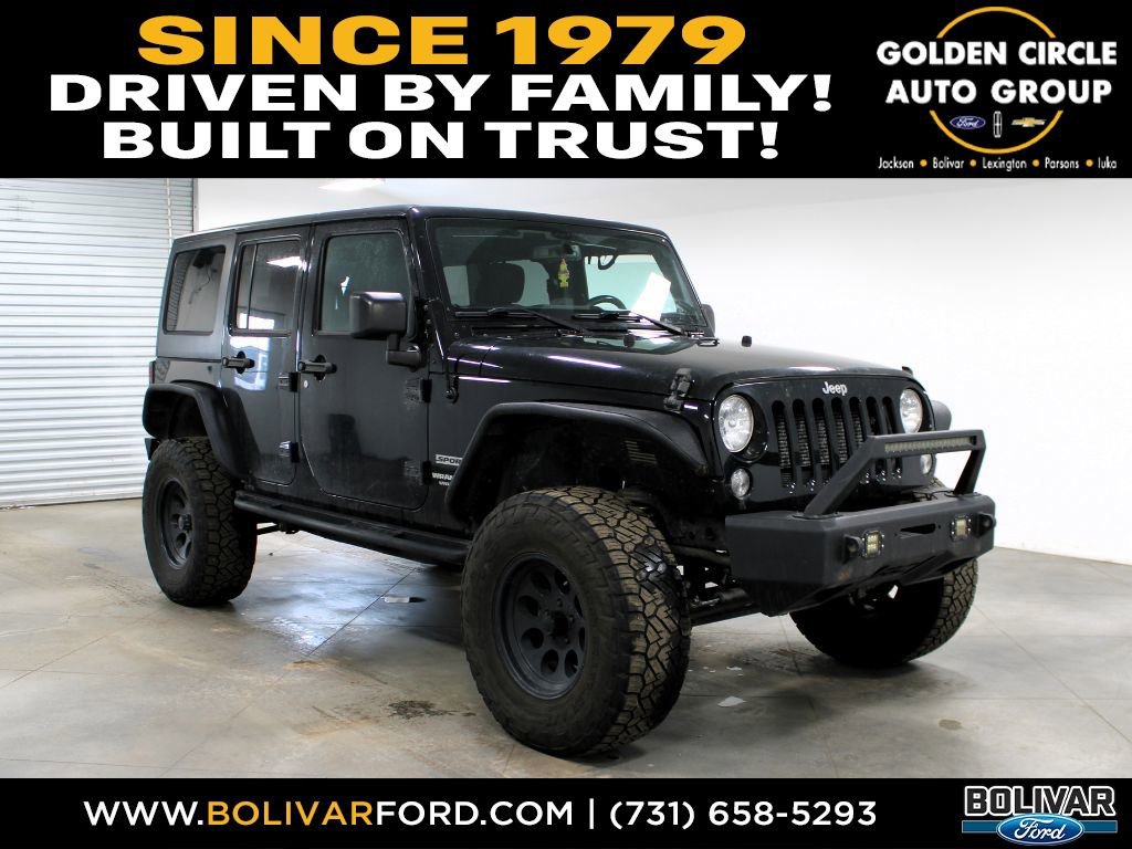 Used 2016 Jeep Wrangler Unlimited Sport w/ Quick Order Package 24S