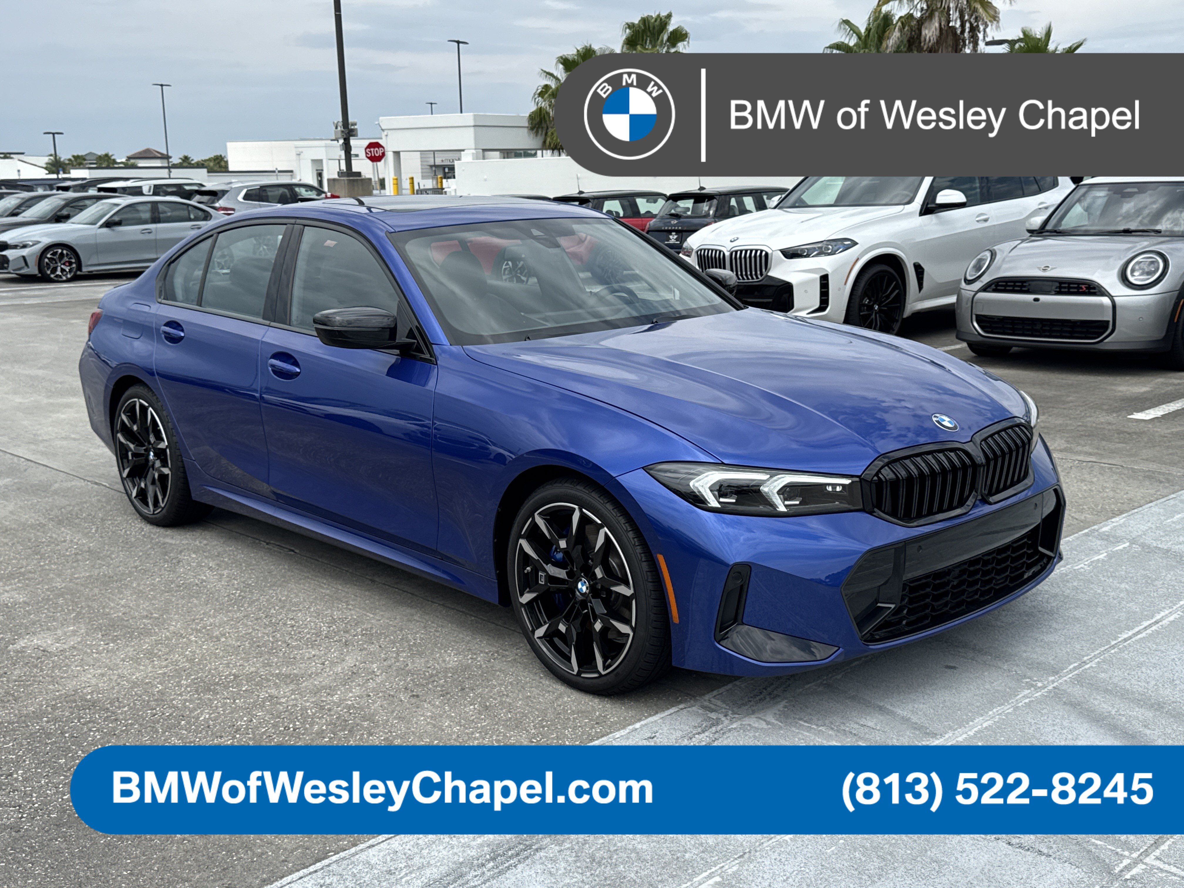 New 2026 BMW 330i Sedan w/ M Sport Package RWD image 1