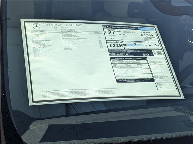 New 2026 Mercedes-Benz GLB 250 4MATIC image 18