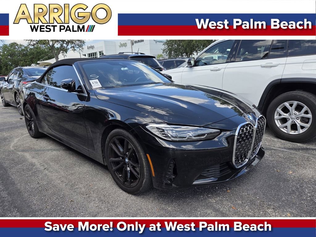 Used 2024 BMW 430i Convertible w/ Convenience Package RWD image 1